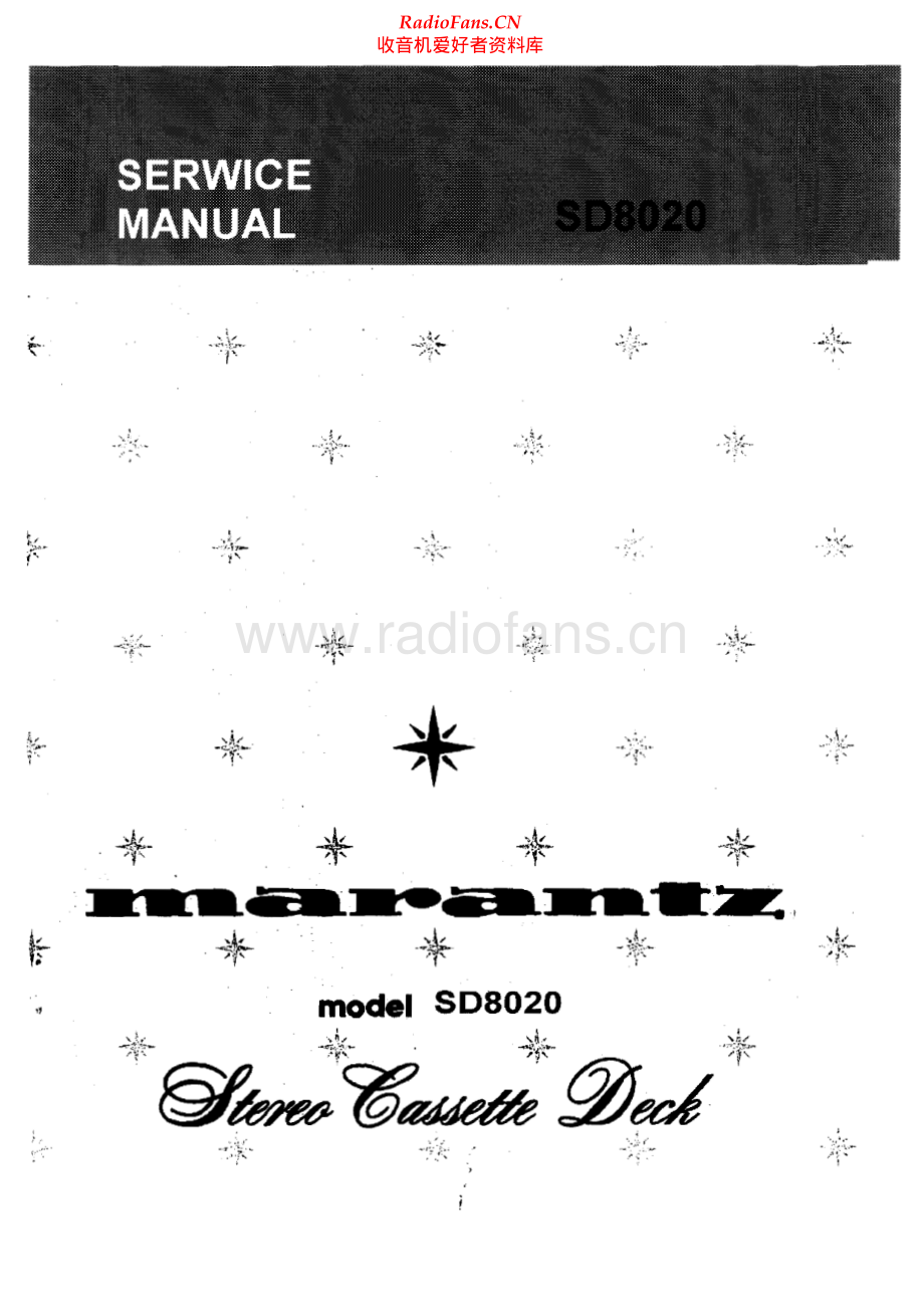 Marantz-SD8020-tape-sm 维修电路原理图.pdf_第1页