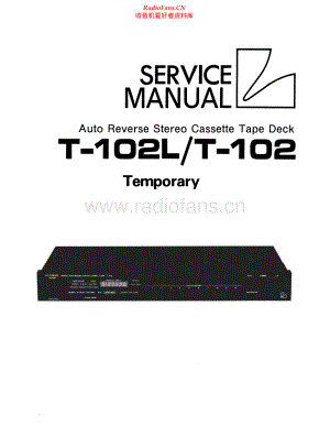 Luxman-T102L-tape-sm 维修电路原理图.pdf