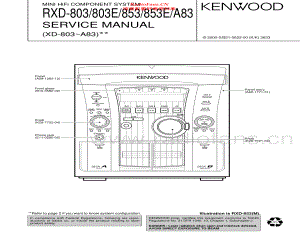 Kenwood-RXD803-cs-sm 维修电路原理图.pdf