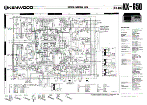 Kenwood-KX605-tape-sch 维修电路原理图.pdf