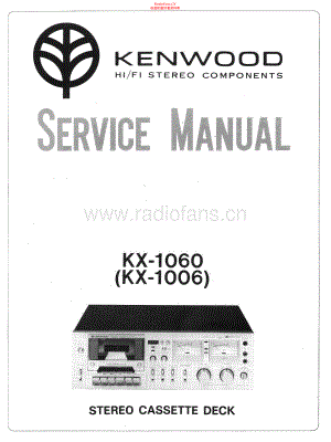 Kenwood-KX1006-tape-sm 维修电路原理图.pdf