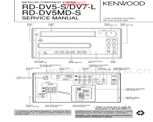 Kenwood-RDDV5S-cs-sm 维修电路原理图.pdf