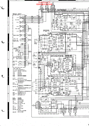 Kenwood-KX1100G-tape-sch 维修电路原理图.pdf
