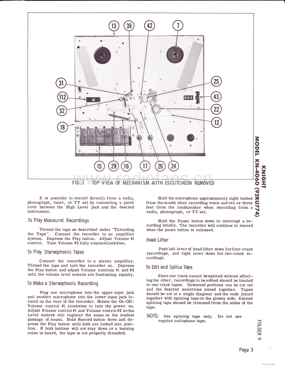 Knight-KN4060-tape-sm 维修电路原理图.pdf_第3页