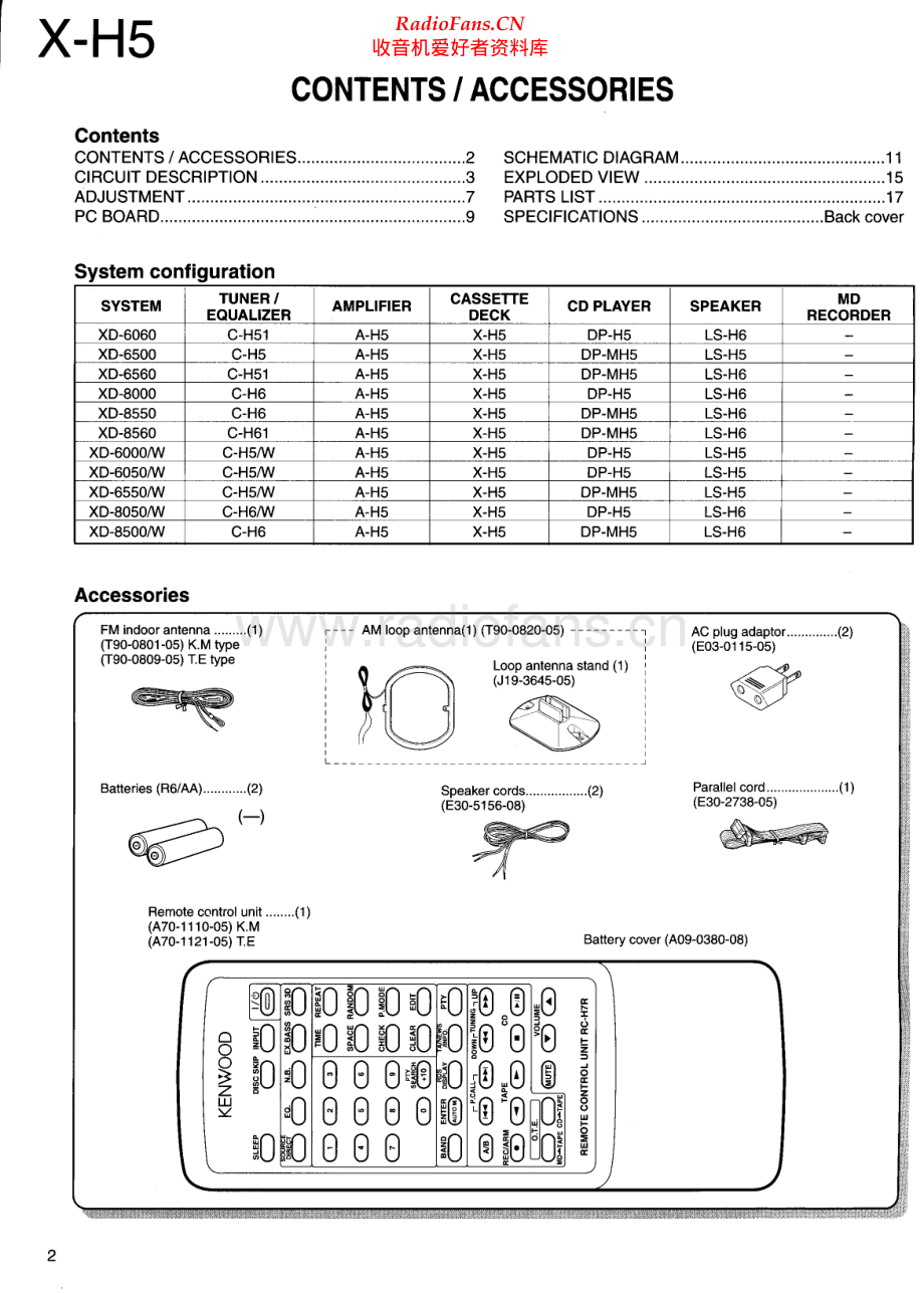 Kenwood-XH5-tape-sm 维修电路原理图.pdf_第2页