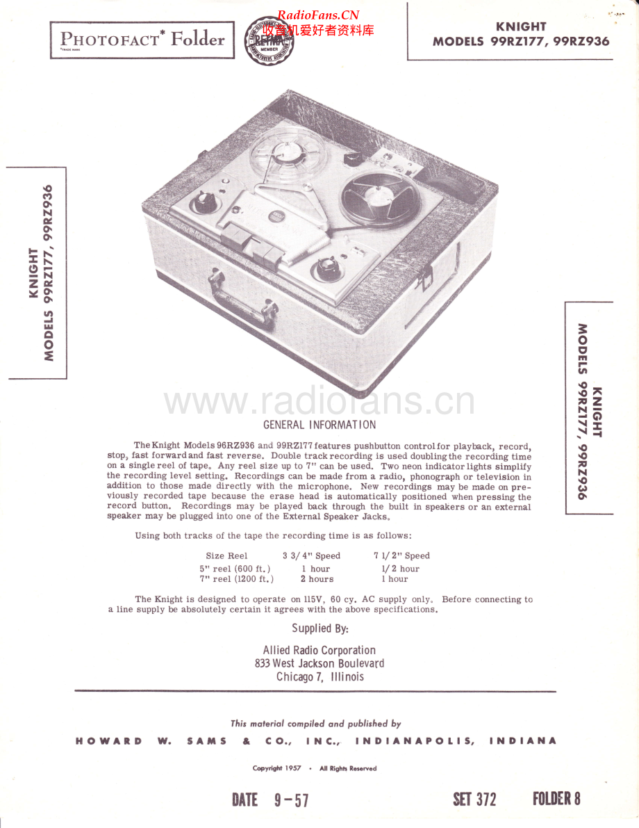 Knight-99RZ936-tape-sm 维修电路原理图.pdf_第1页