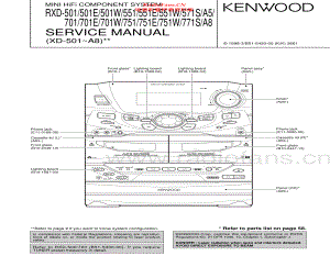Kenwood-RXD701-cs-sm 维修电路原理图.pdf
