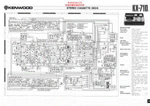 Kenwood-KX710-tape-sch 维修电路原理图.pdf