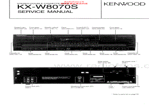 Kenwood-KXW8070S-tape-sm 维修电路原理图.pdf