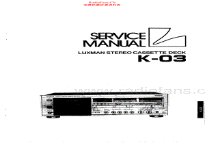Luxman-K03-tape-sm 维修电路原理图.pdf