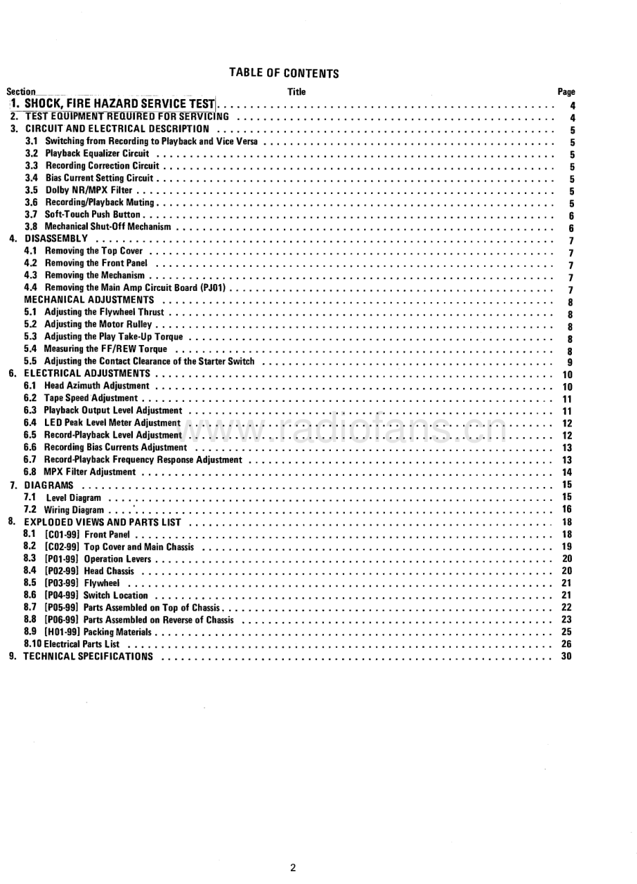 Marantz-SD225-tape-sm 维修电路原理图.pdf_第3页