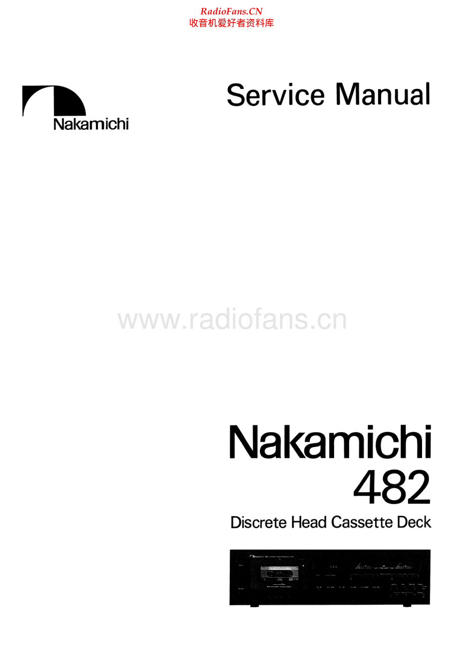 Nakamichi-482-tape-sm 维修电路原理图.pdf_第1页
