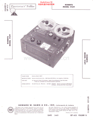 Roberts-192FT-tape-sm 维修电路原理图.pdf