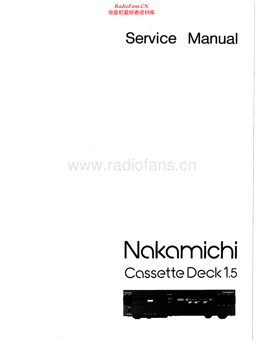 Nakamichi-CassetteDeck1_5-tape-sm 维修电路原理图.pdf_第1页