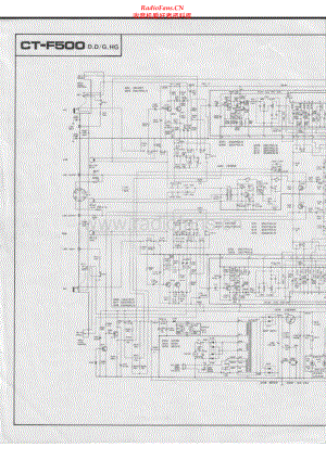 Pioneer-CTF500-tape-sch 维修电路原理图.pdf