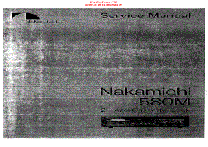 Nakamichi-580M-tape-sm 维修电路原理图.pdf