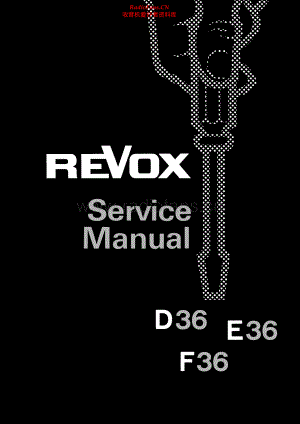 Revox-E36-tape-sm_eng 维修电路原理图.pdf