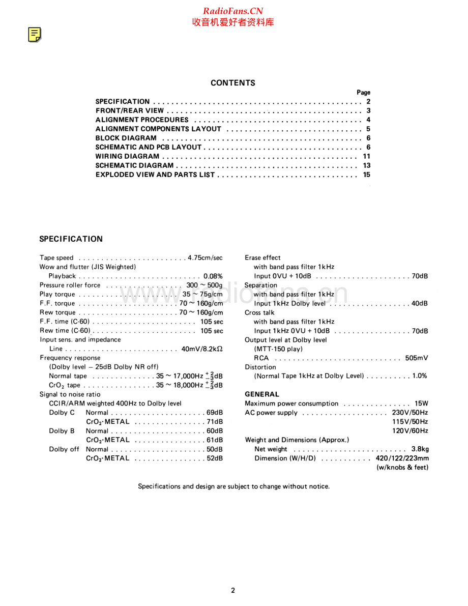 NAD-6240-tape-sm 维修电路原理图.pdf_第2页