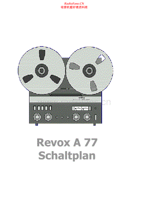 Revox-A77-tape-sch1 维修电路原理图.pdf
