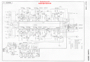 Pioneer-T3300-tape-sch 维修电路原理图.pdf
