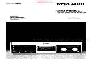 Revox-B710_MK2-tape-sm1 维修电路原理图.pdf