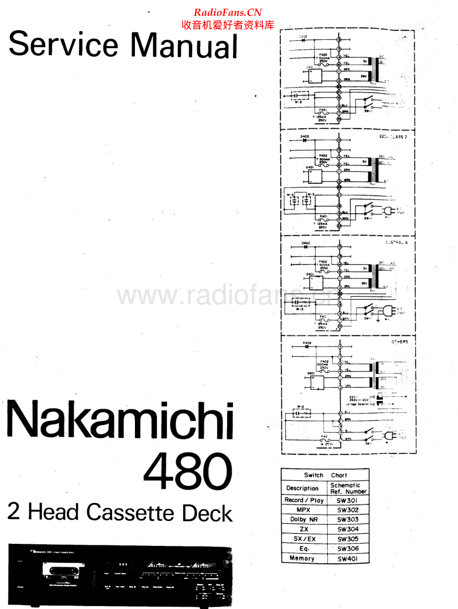 Nakamichi-480-tape-sm2 维修电路原理图.pdf_第1页