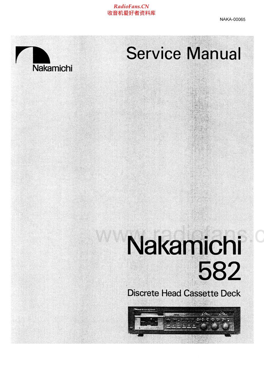 Nakamichi-582-tape-sm 维修电路原理图.pdf_第1页