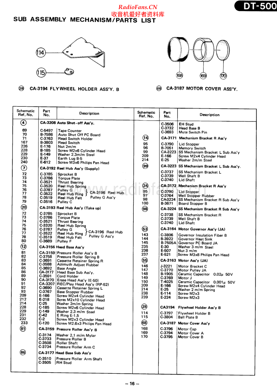 Nakamichi-DT500-tape-sch 维修电路原理图.pdf_第1页