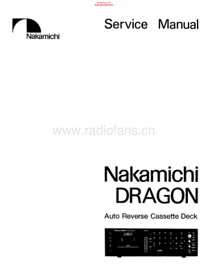 Nakamichi-Dragon-tape-sm 维修电路原理图.pdf