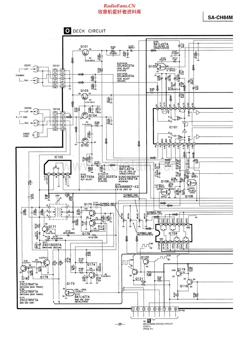 Panasonic-SACH84M-tape-sch 维修电路原理图.pdf_第2页
