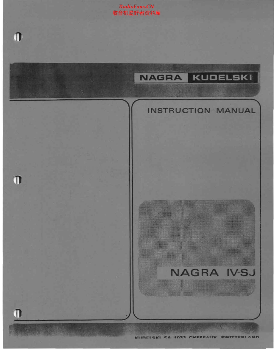 Nagra-IVSJ-tape-sm 维修电路原理图.pdf_第1页