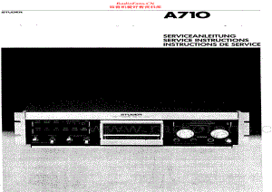 Revox-A710-tape-sm 维修电路原理图.pdf