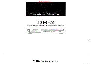 Nakamichi-DR2-tape-sm 维修电路原理图.pdf
