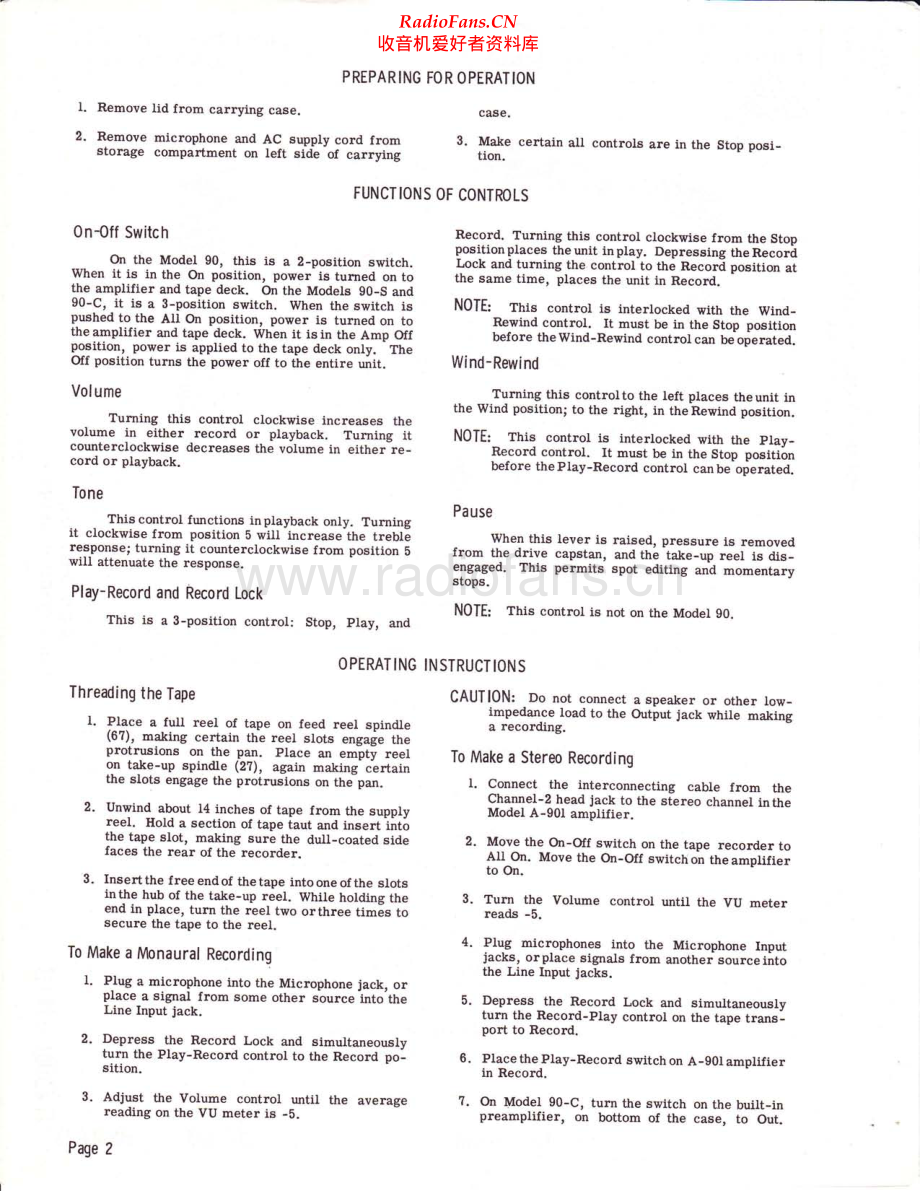 Roberts-90-tape-sm 维修电路原理图.pdf_第2页