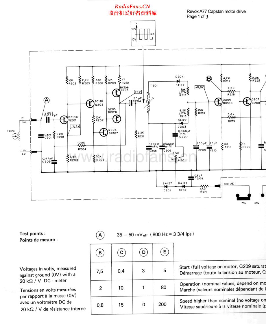 Revox-A77-tape-drv 维修电路原理图.pdf_第1页
