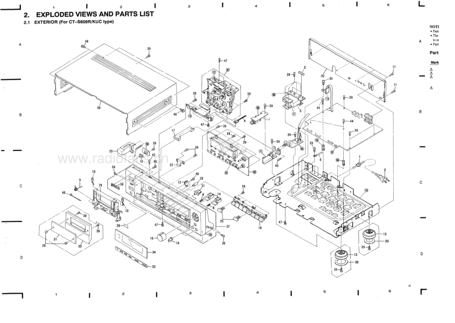 Pioneer-CTS609R-tape-sm 维修电路原理图.pdf_第3页