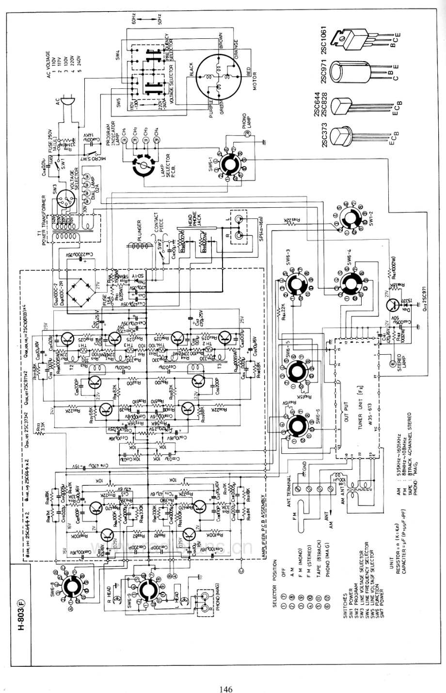 Pioneer-H803-tape-sch 维修电路原理图.pdf_第3页