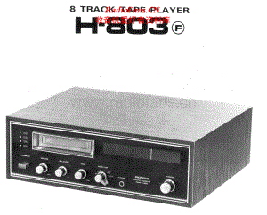 Pioneer-H803-tape-sch 维修电路原理图.pdf