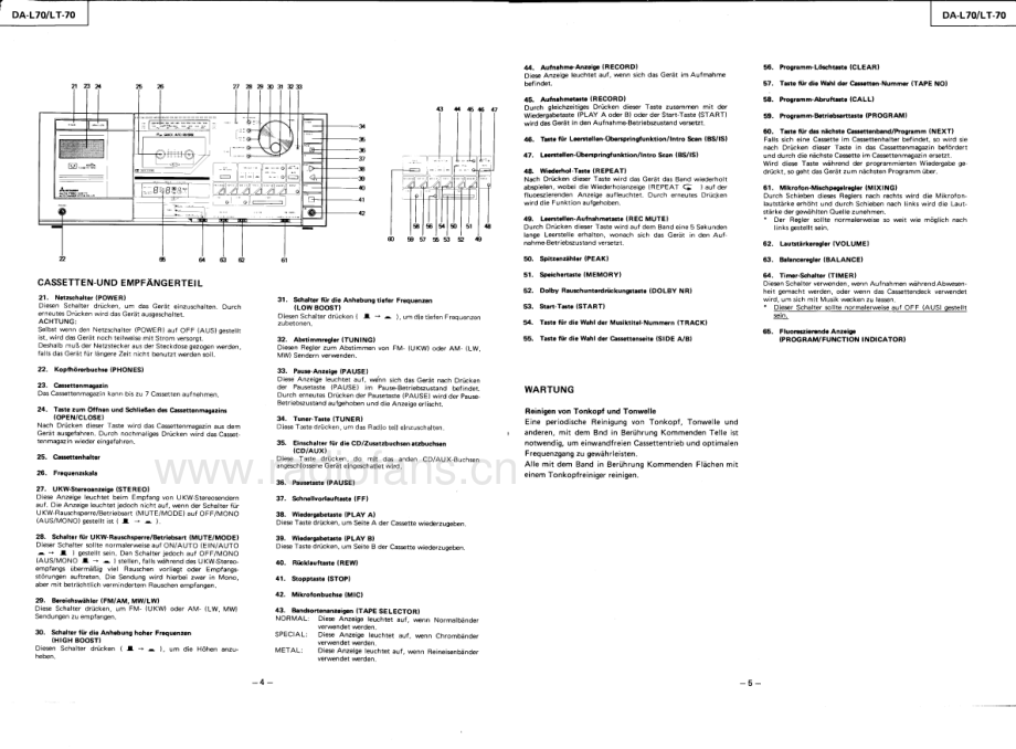 Mitsubishi-DAL70-cs-sm-de 维修电路原理图.pdf_第3页
