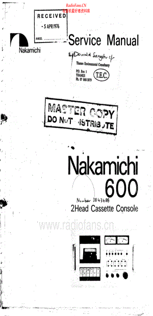 Nakamichi-600-tape-sm 维修电路原理图.pdf
