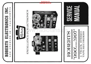 Roberts-990-tape-sm 维修电路原理图.pdf
