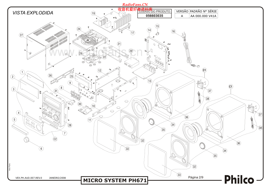 Philco-PH671-cs-sm1 维修电路原理图.pdf_第2页