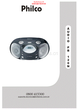 Philco-PB120N-cs-sm 维修电路原理图.pdf