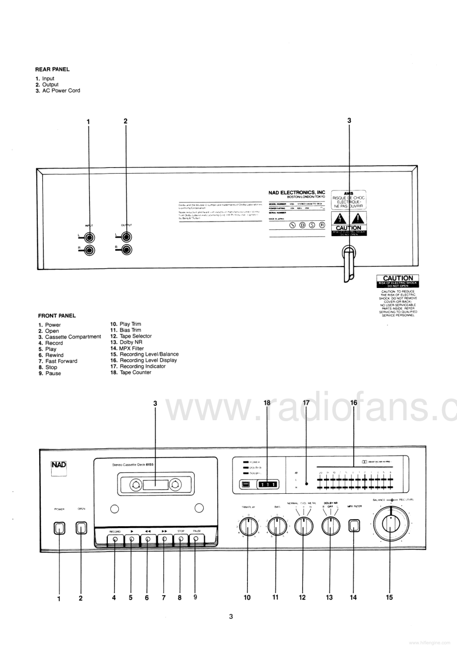 NAD-6155-tape-sm 维修电路原理图.pdf_第3页
