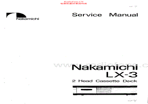 Nakamichi-LX3-tape-sm 维修电路原理图.pdf