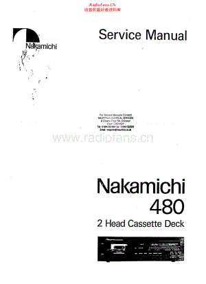 Nakamichi-480-tape-sm1 维修电路原理图.pdf
