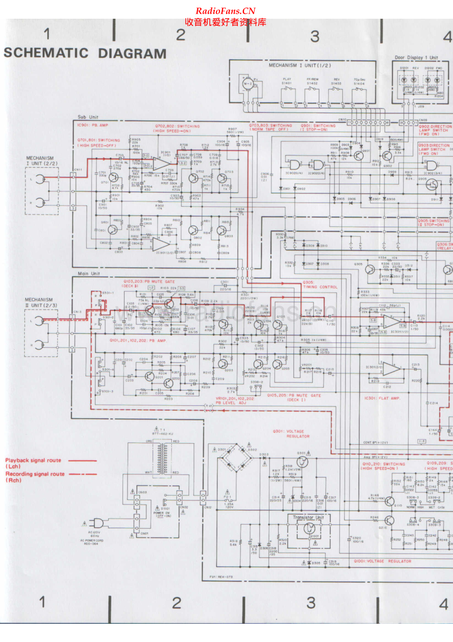 Pioneer-CT1270W-tape-sch 维修电路原理图.pdf_第1页