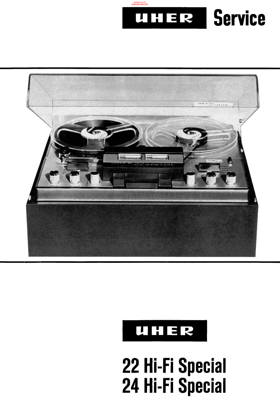 Uher-22HIFI-tape-sm 维修电路原理图.pdf_第1页