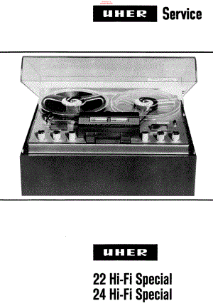 Uher-22HIFI-tape-sm 维修电路原理图.pdf