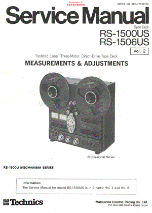 Technics-RS1500US_MKII-tape-sm 维修电路原理图.pdf